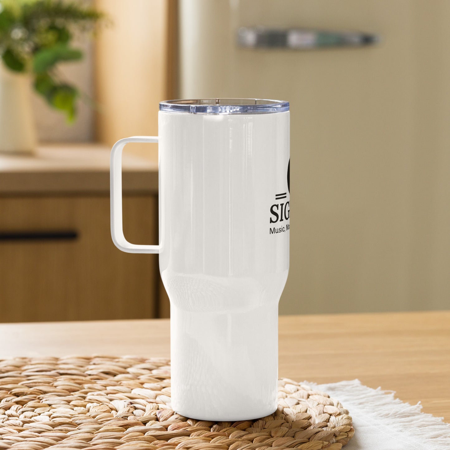Travel mug with a handle Sigbeez