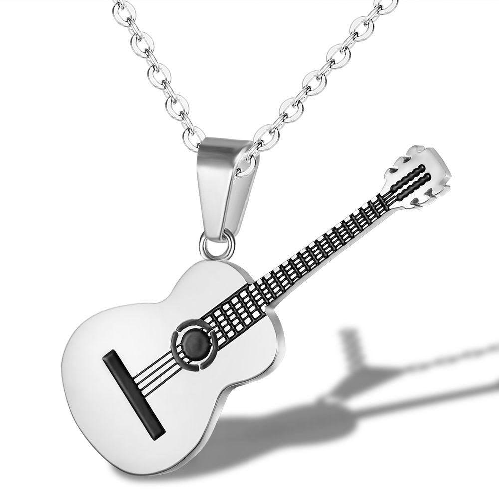 Music guitar pendant necklace Automizely Dropshipping