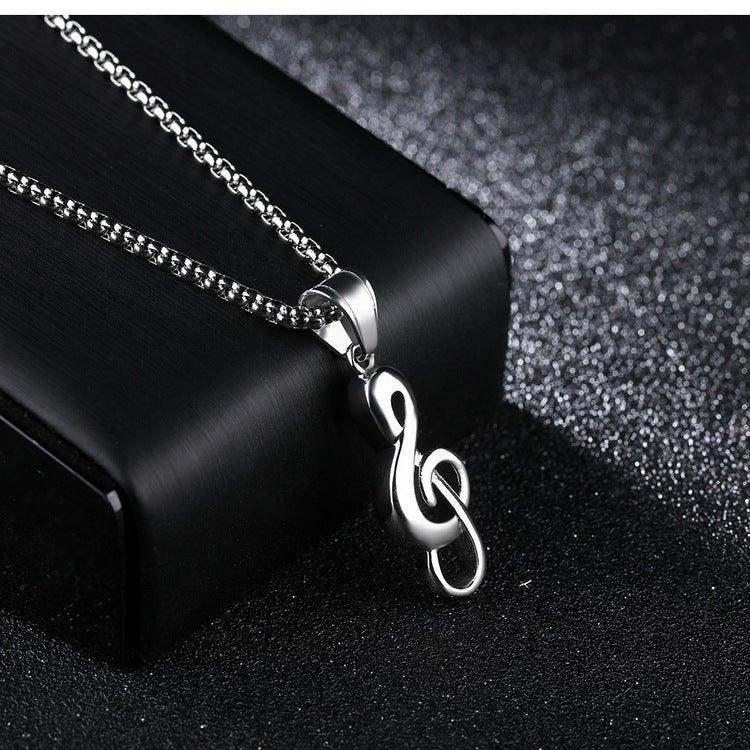 Music symbol necklace Automizely Dropshipping