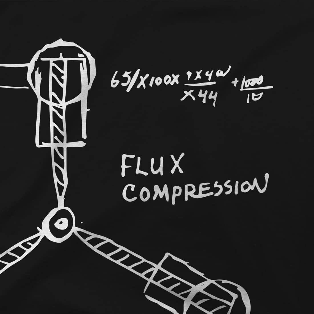 Flux Capacitor Sketch from Back to the Future T-Shirt Art-O-Rama Shop